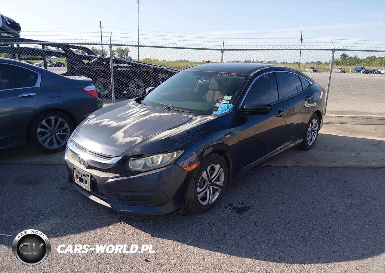 2018 Honda Civic Lx VIN:19XFC2F51JE028804 - 2