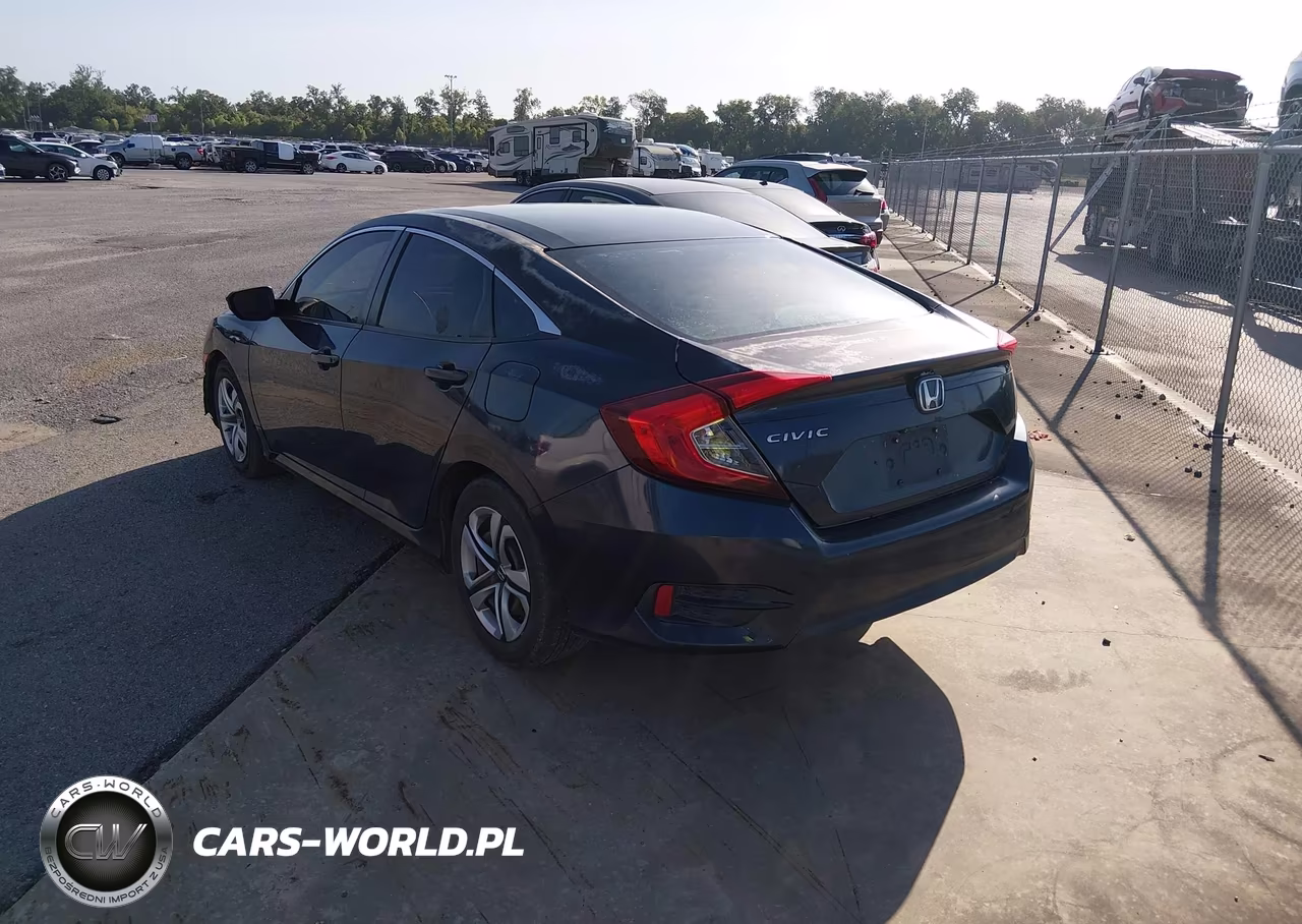 2018 Honda Civic Lx VIN:19XFC2F51JE028804 - 3