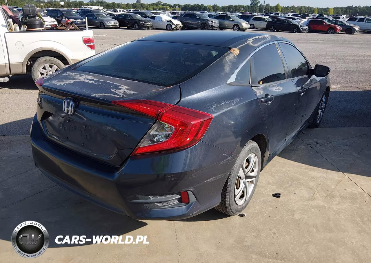 2018 Honda Civic Lx VIN:19XFC2F51JE028804 - 4