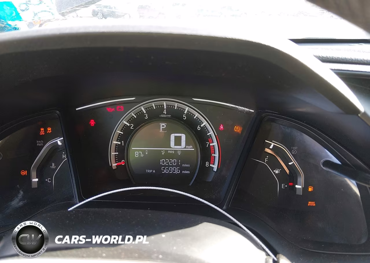 2018 Honda Civic Lx VIN:19XFC2F51JE028804 - 7