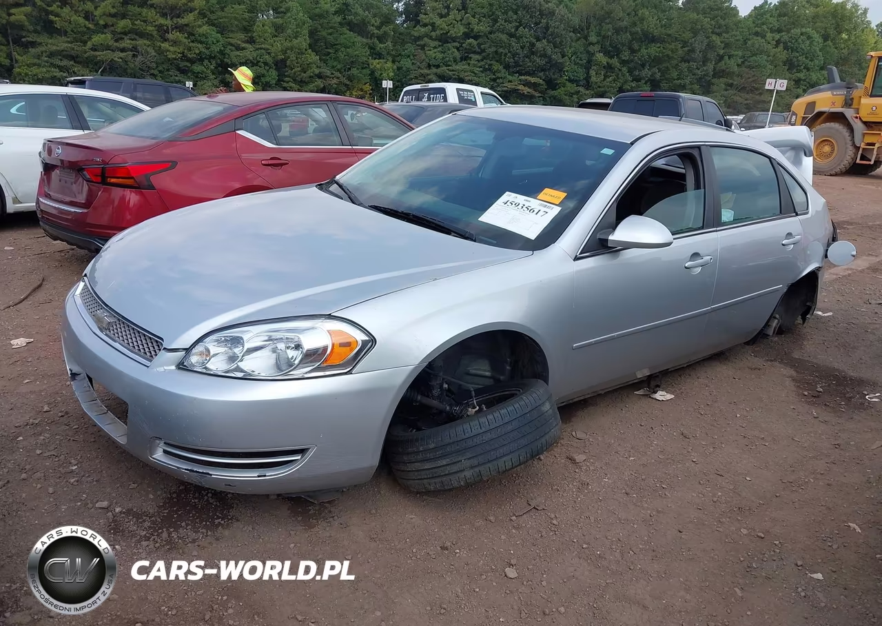 2012 Chevrolet Impala Lt VIN:2G1WG5E39C1334809 - 2