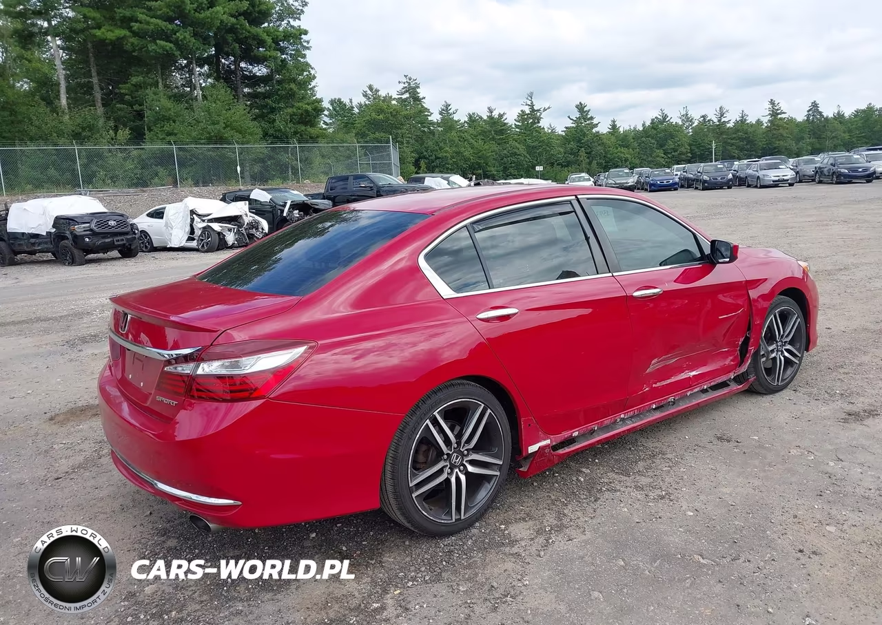 2016 Honda Accord Sport VIN:1HGCR2F5XGA029397 - 4