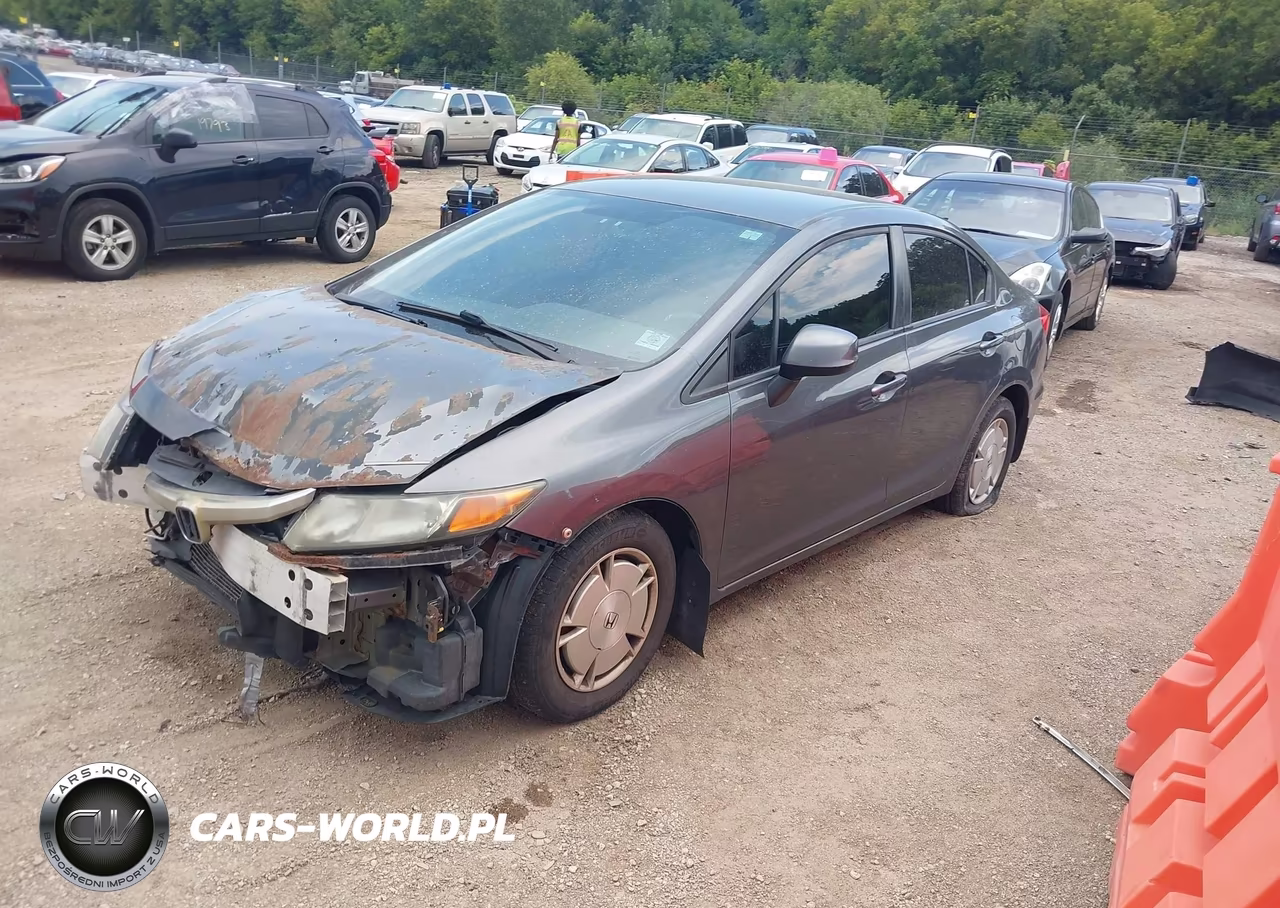 2012 Honda Civic Hf VIN:2HGFB2F62CH320787 - 2