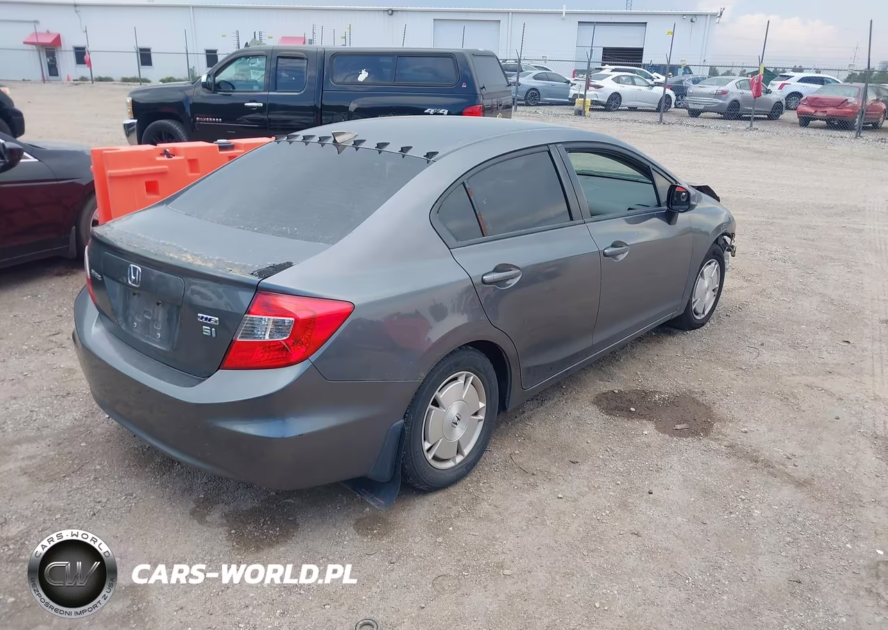 2012 Honda Civic Hf VIN:2HGFB2F62CH320787 - 4