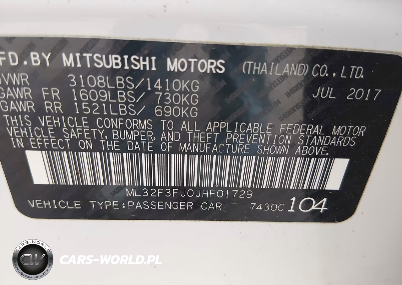 2018 Mitsubishi Mirage G4 Es VIN:ML32F3FJ0JHF01729 - 9