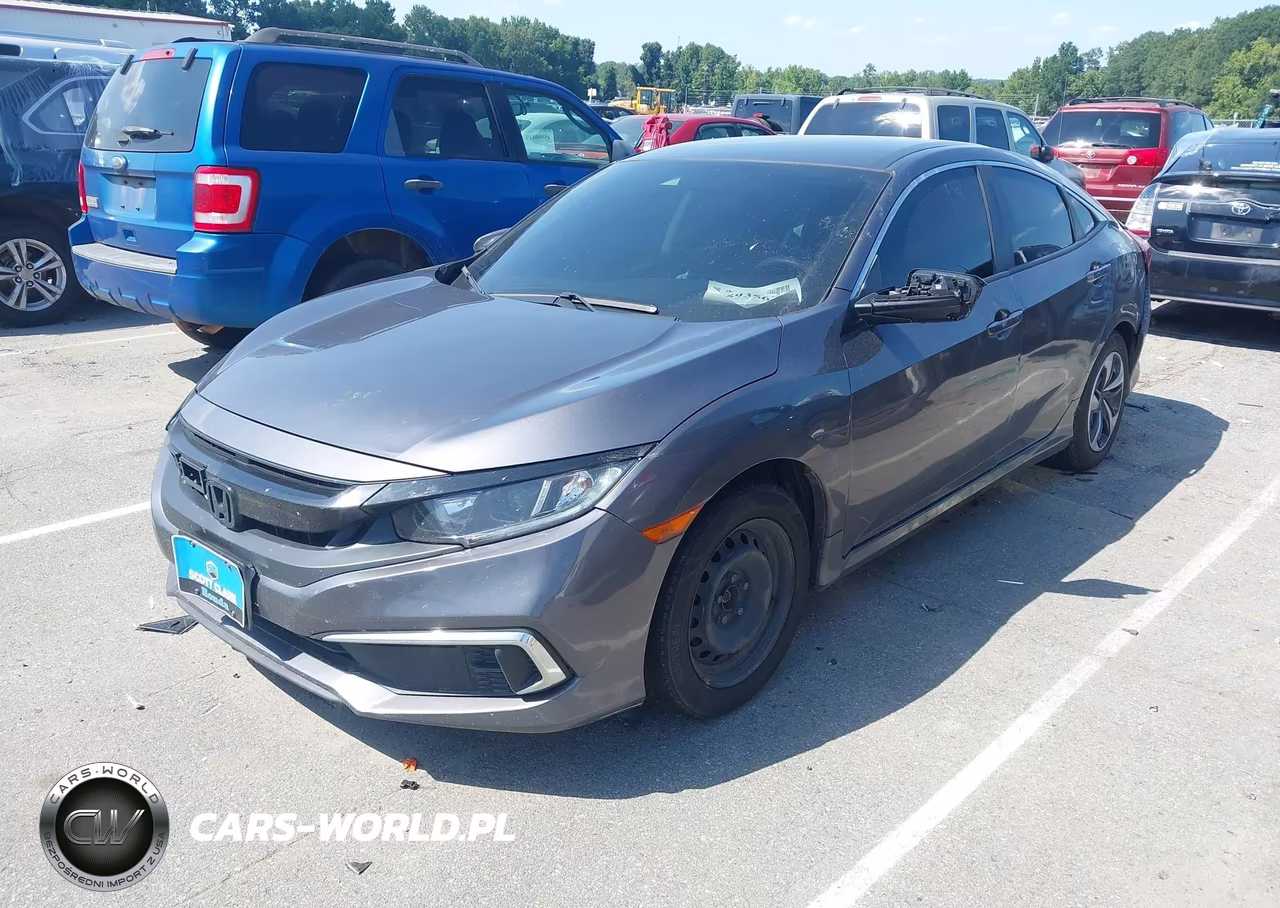 2021 Honda Civic Lx VIN:2HGFC2F6XMH534974 - 2