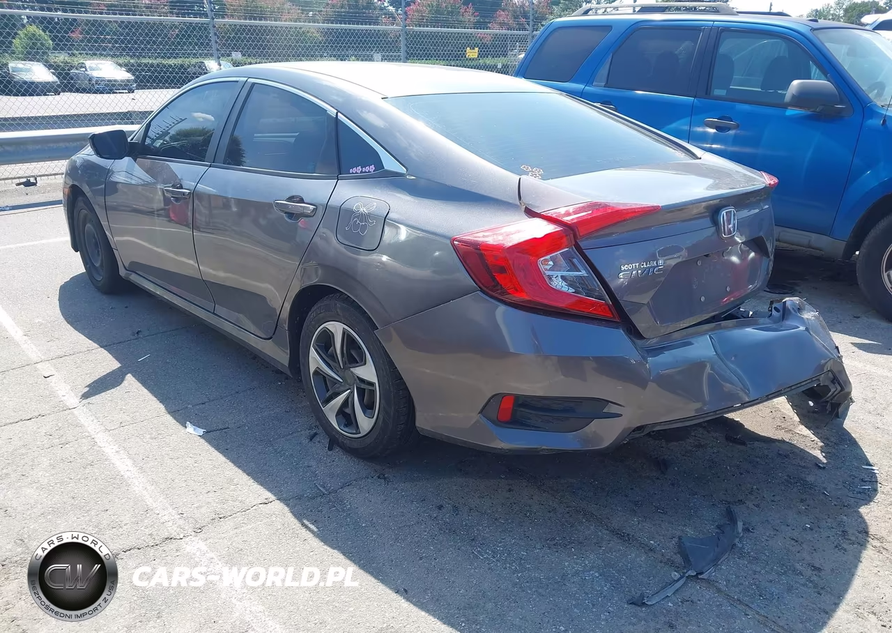 2021 Honda Civic Lx VIN:2HGFC2F6XMH534974 - 3