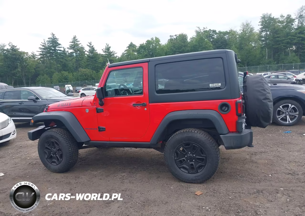 2016 Jeep Wrangler Willys Wheeler VIN:1C4AJWAG1GL302440 - 14