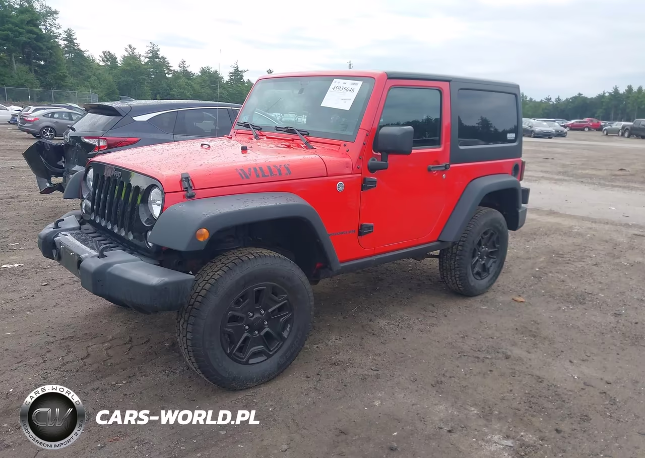 2016 Jeep Wrangler Willys Wheeler VIN:1C4AJWAG1GL302440 - 2
