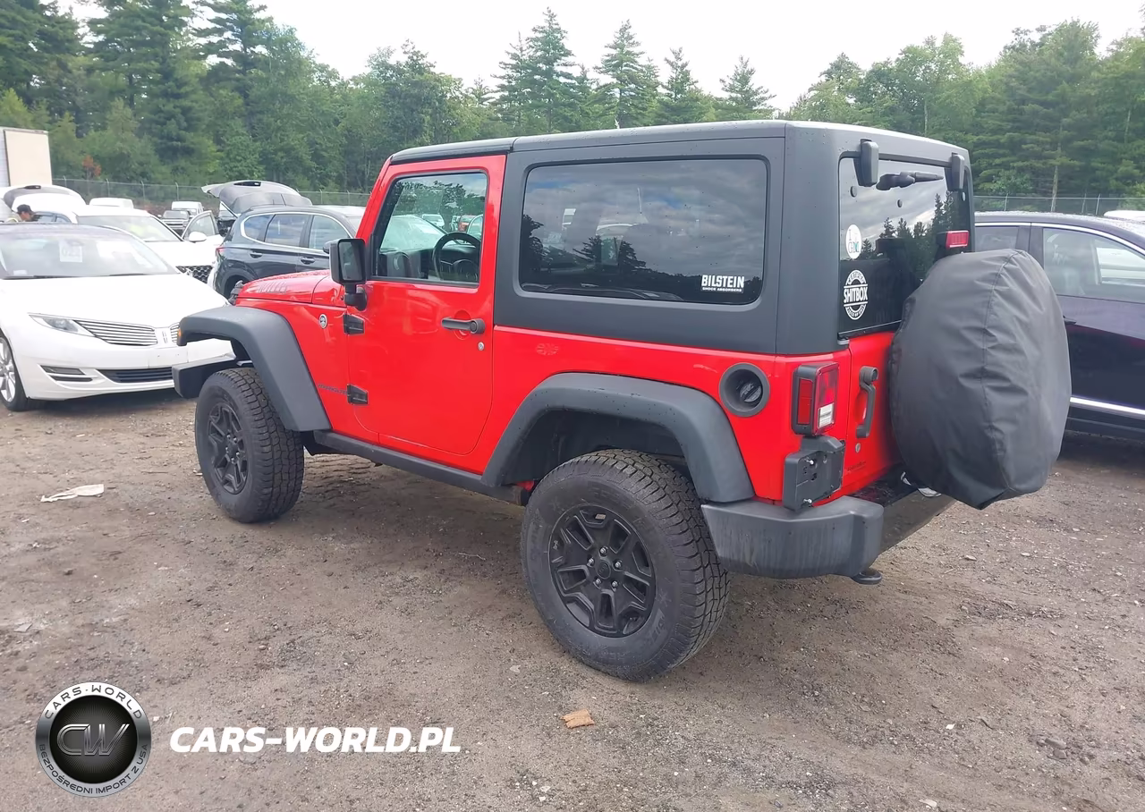 2016 Jeep Wrangler Willys Wheeler VIN:1C4AJWAG1GL302440 - 3