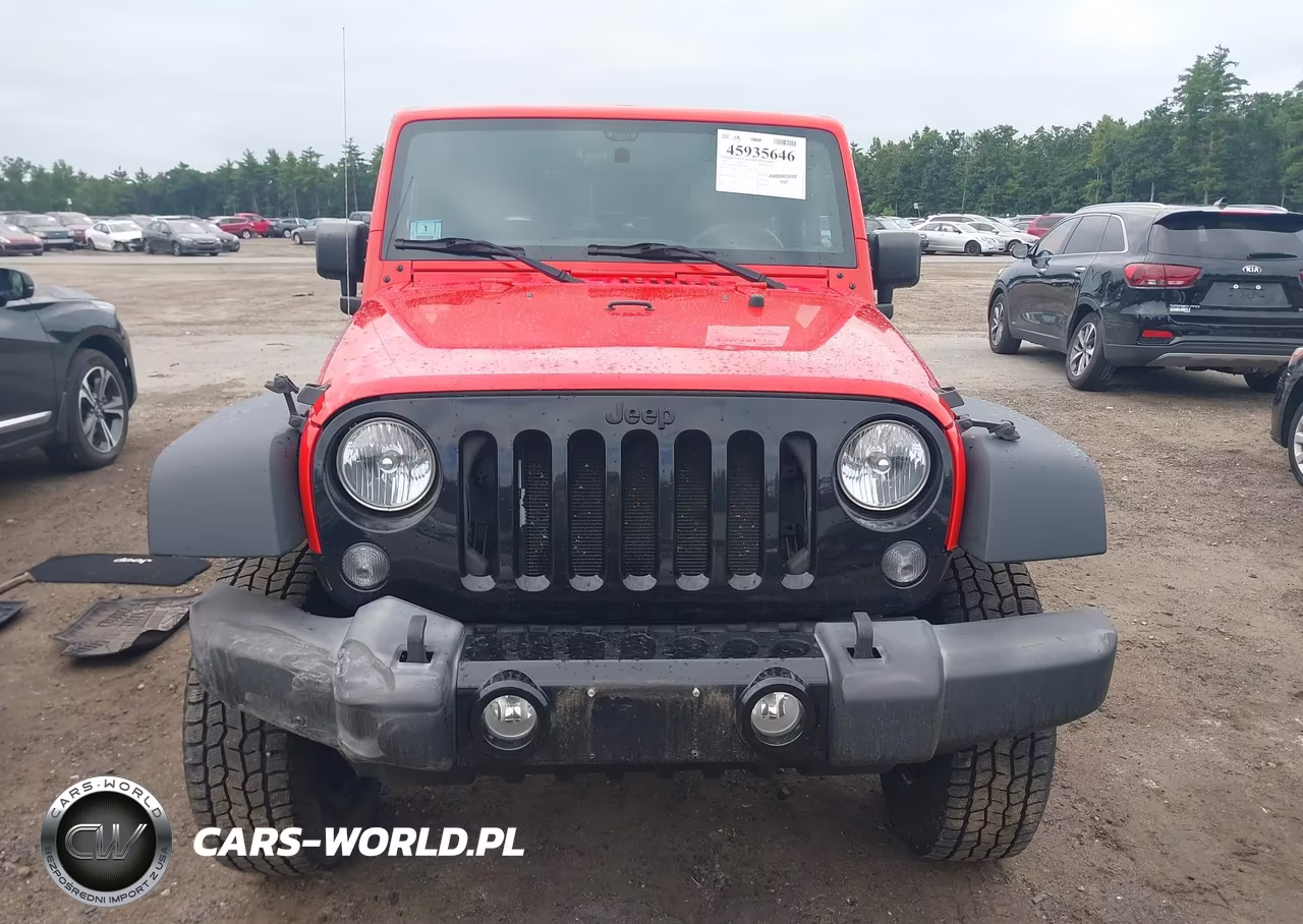 2016 Jeep Wrangler Willys Wheeler VIN:1C4AJWAG1GL302440 - 6