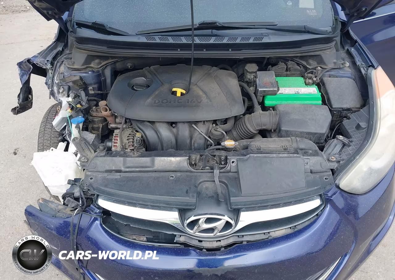 2012 Hyundai Elantra Gls VIN:5NPDH4AE1CH142294 - 10