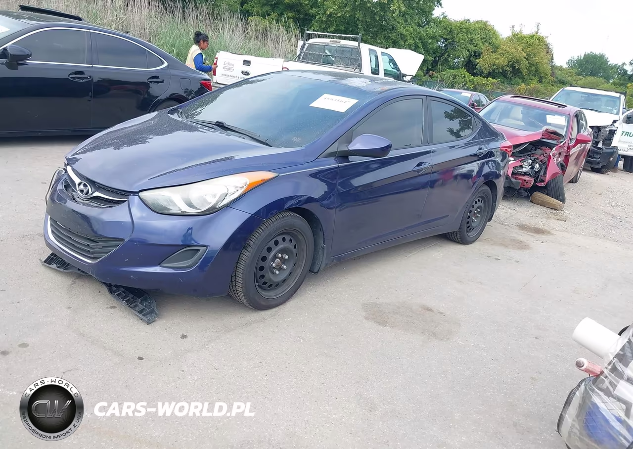 2012 Hyundai Elantra Gls VIN:5NPDH4AE1CH142294 - 2