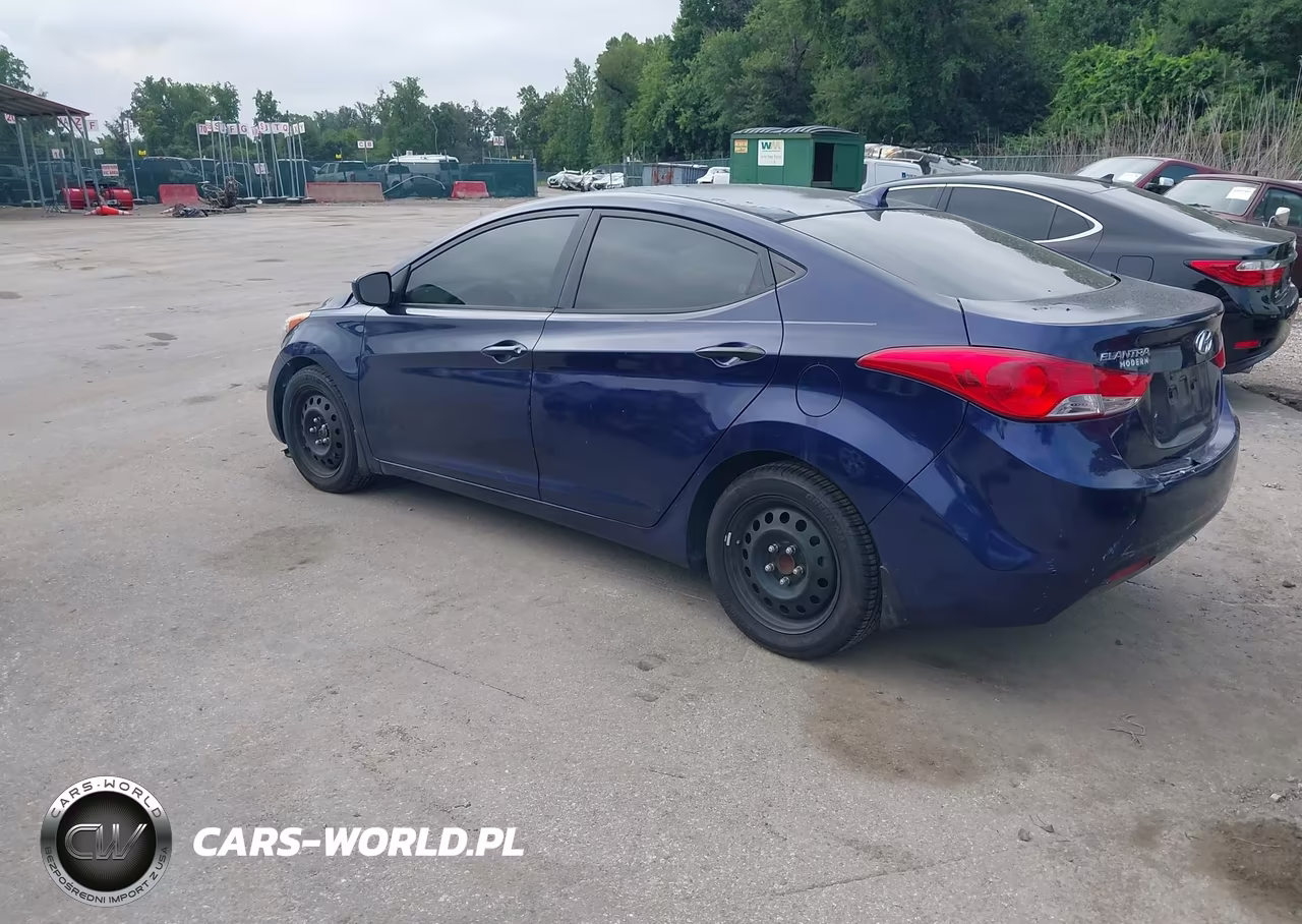 2012 Hyundai Elantra Gls VIN:5NPDH4AE1CH142294 - 3