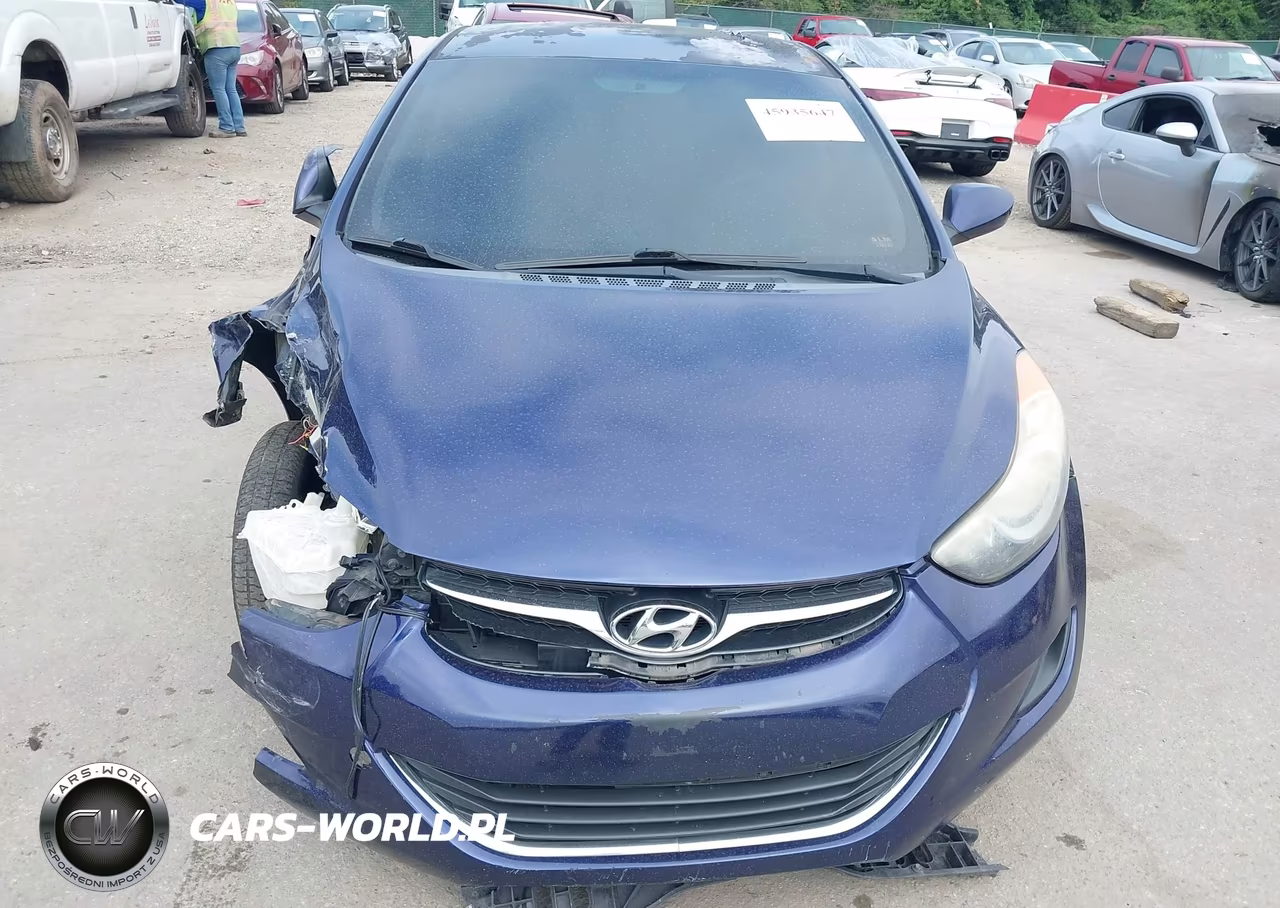 2012 Hyundai Elantra Gls VIN:5NPDH4AE1CH142294 - 6