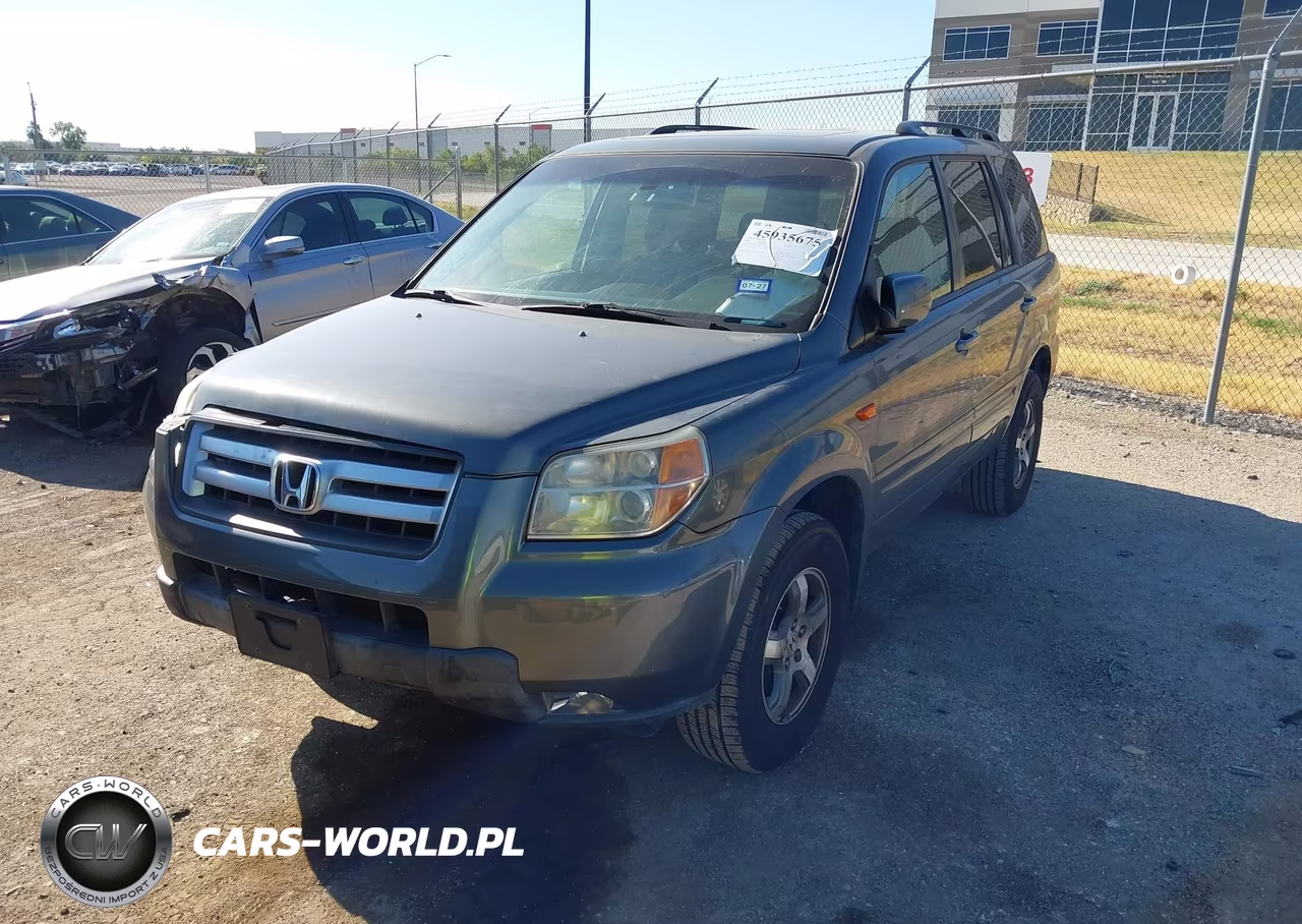 2008 Honda Pilot Ex-L VIN:5FNYF185X8B054572 - 2