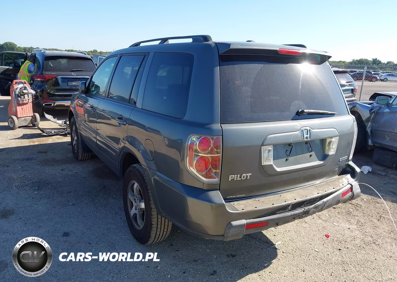 2008 Honda Pilot Ex-L VIN:5FNYF185X8B054572 - 3