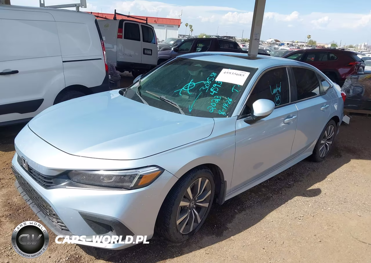 2023 Honda Civic Ex -Ex W-O Bsi VIN:2HGFE1F79PH308538 - 2