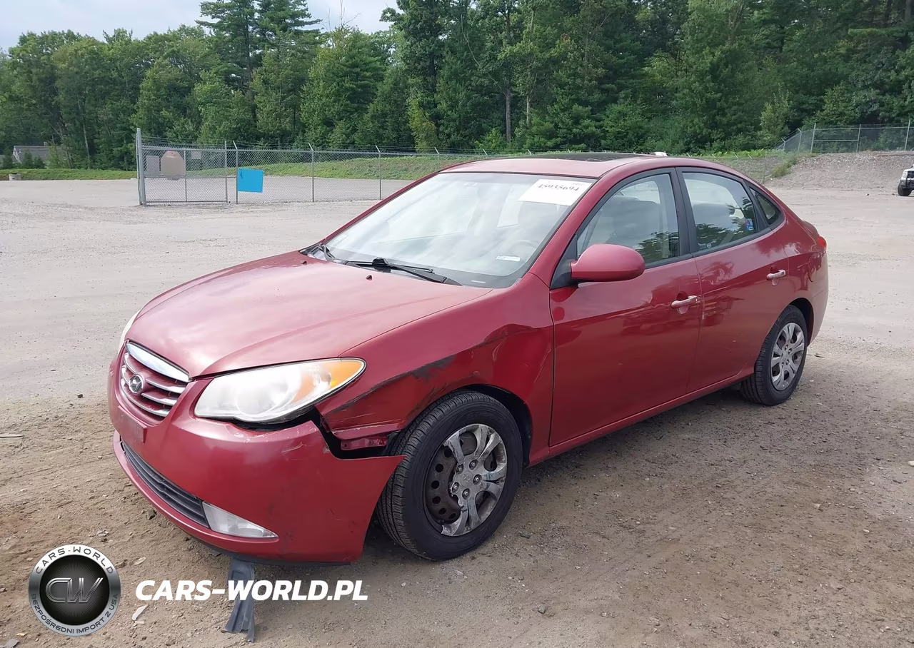 2010 Hyundai Elantra Gls VIN:KMHDU4AD4AU060352 - 2