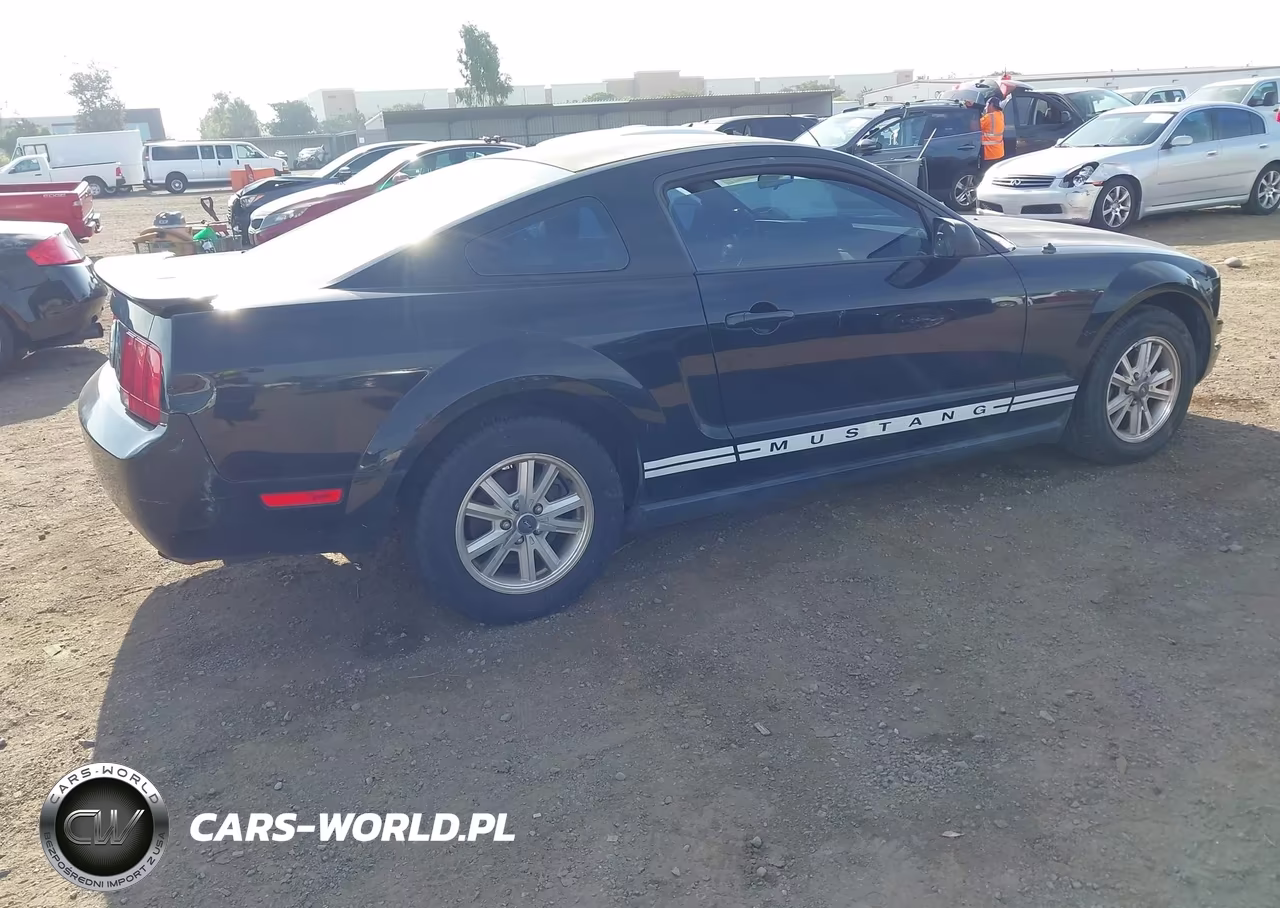 2007 Ford Mustang V6 Deluxe-V6 Premium VIN:1ZVFT80N675341571 - 4