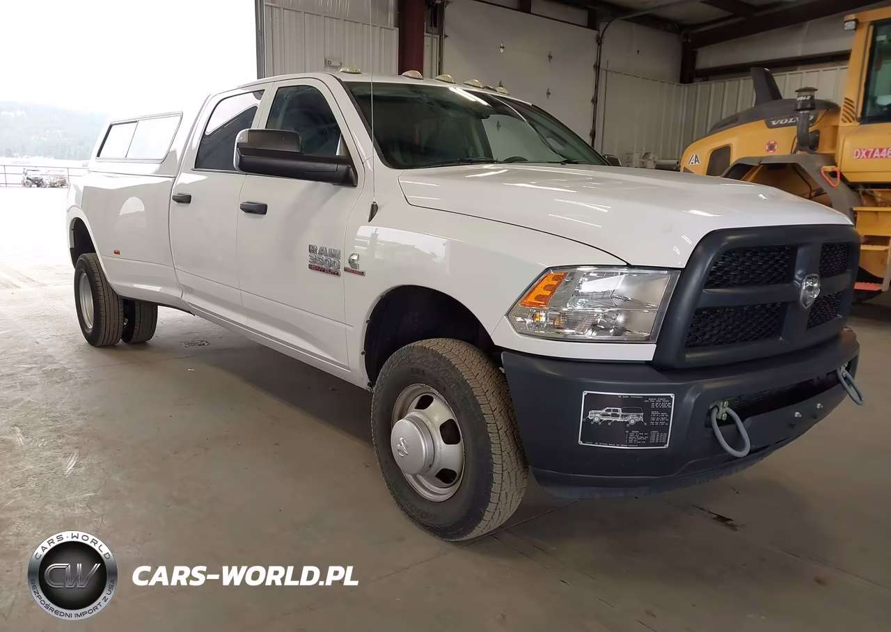 2017 Ram 3500 Tradesman 4X4 8' Box