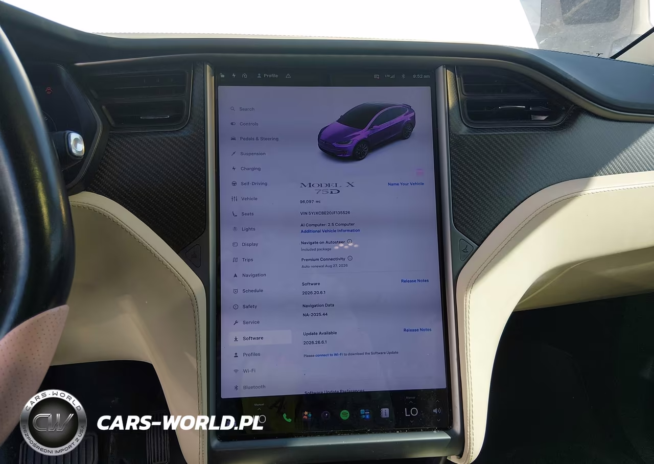 2018 Tesla Model X 100D-75D-P100D VIN:5YJXCBE20JF135526 - 19