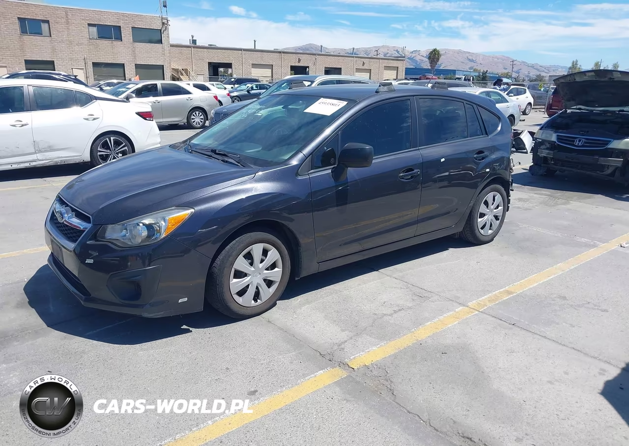 2012 Subaru Impreza 2.0I VIN:JF1GPAA68CH239259 - 2