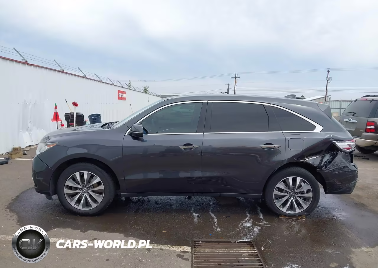 2016 Acura Mdx Technology Acurawatch Plus Packages-Technology Package VIN:5FRYD4H48GB050001 - 14