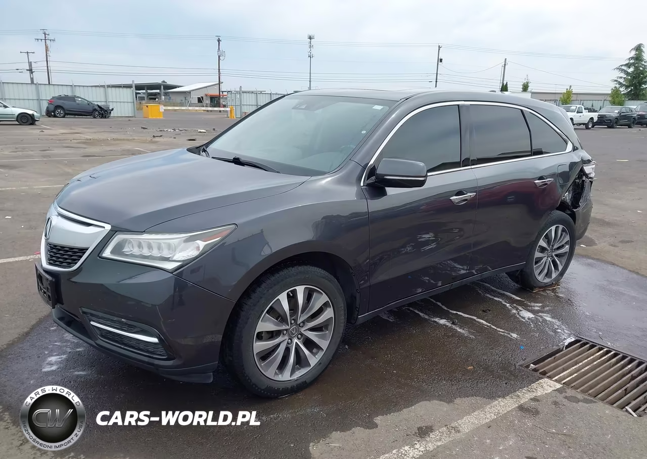 2016 Acura Mdx Technology Acurawatch Plus Packages-Technology Package VIN:5FRYD4H48GB050001 - 2