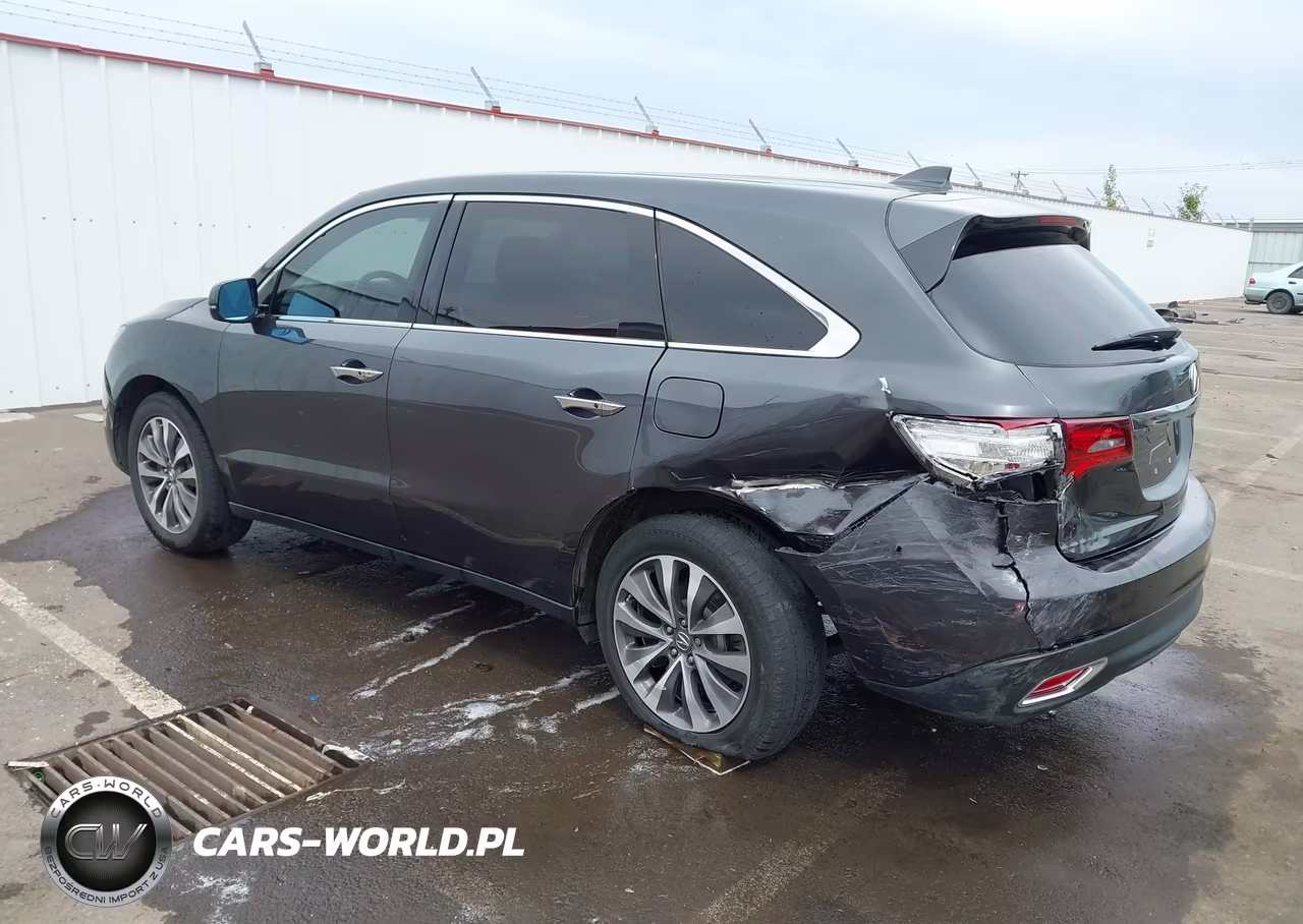 2016 Acura Mdx Technology Acurawatch Plus Packages-Technology Package VIN:5FRYD4H48GB050001 - 3