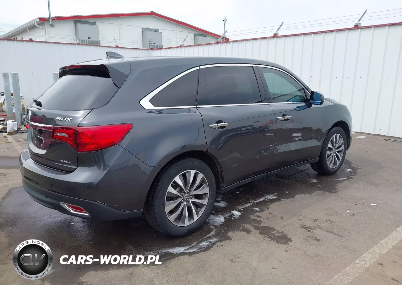 2016 Acura Mdx Technology Acurawatch Plus Packages-Technology Package VIN:5FRYD4H48GB050001 - 4