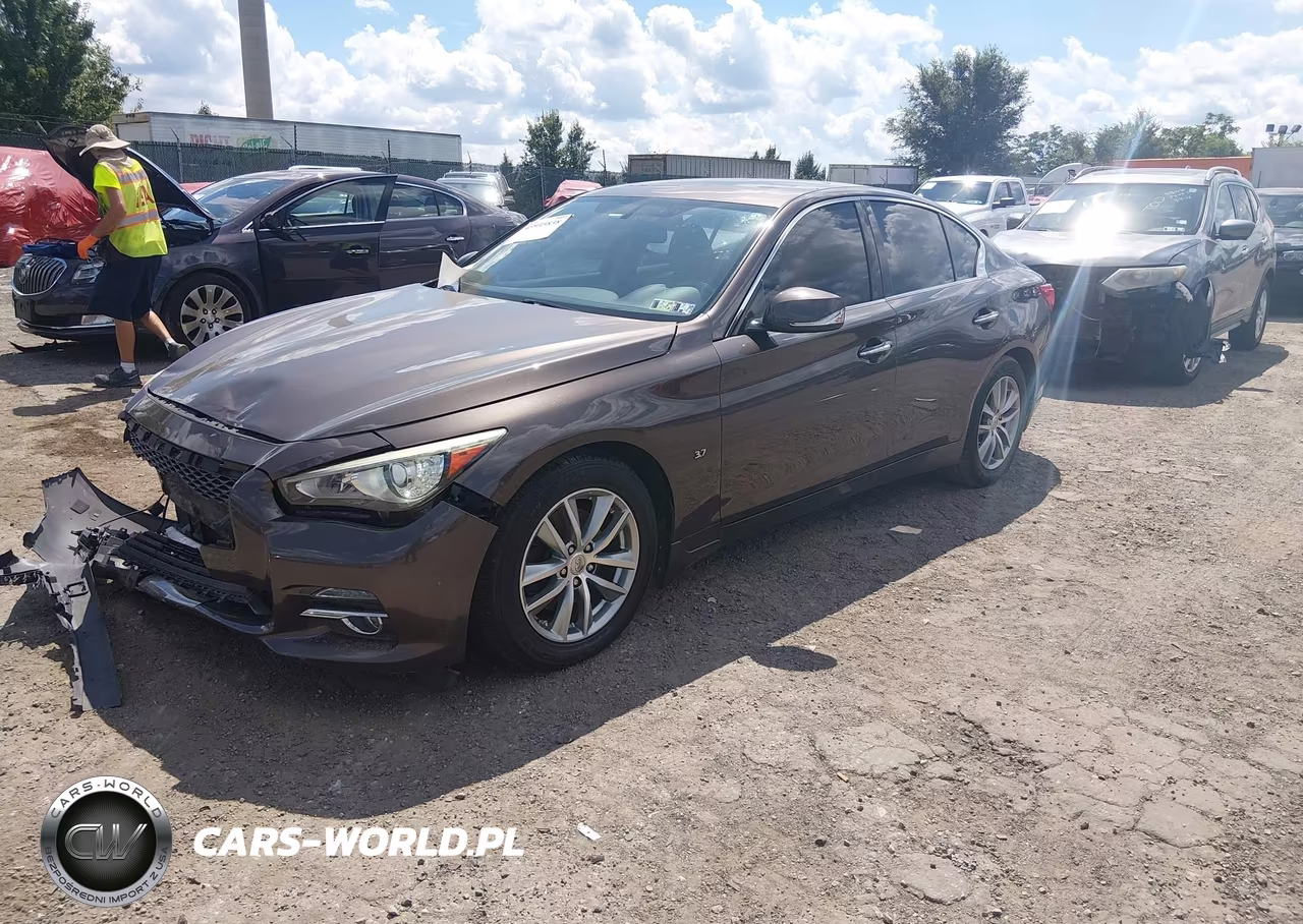 2015 Infiniti Q50 Premium-Sport VIN:JN1BV7AR2FM411291 - 2