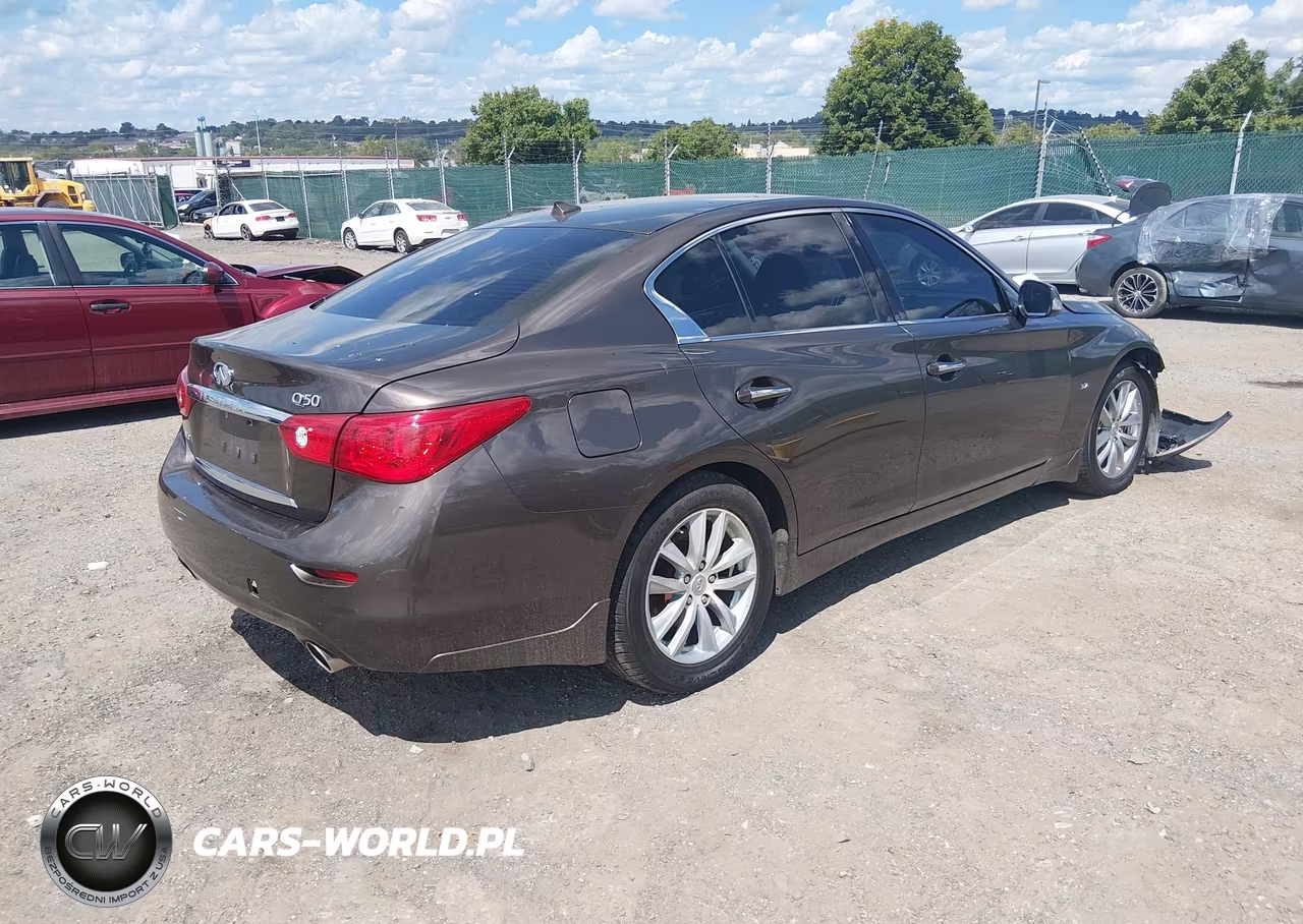 2015 Infiniti Q50 Premium-Sport VIN:JN1BV7AR2FM411291 - 4