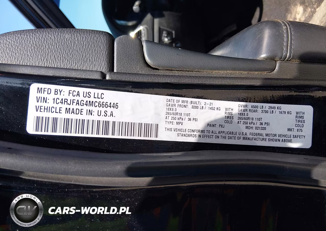 2021 Jeep Grand Cherokee Laredo E 4X4 VIN:1C4RJFAG4MC666446 - 9
