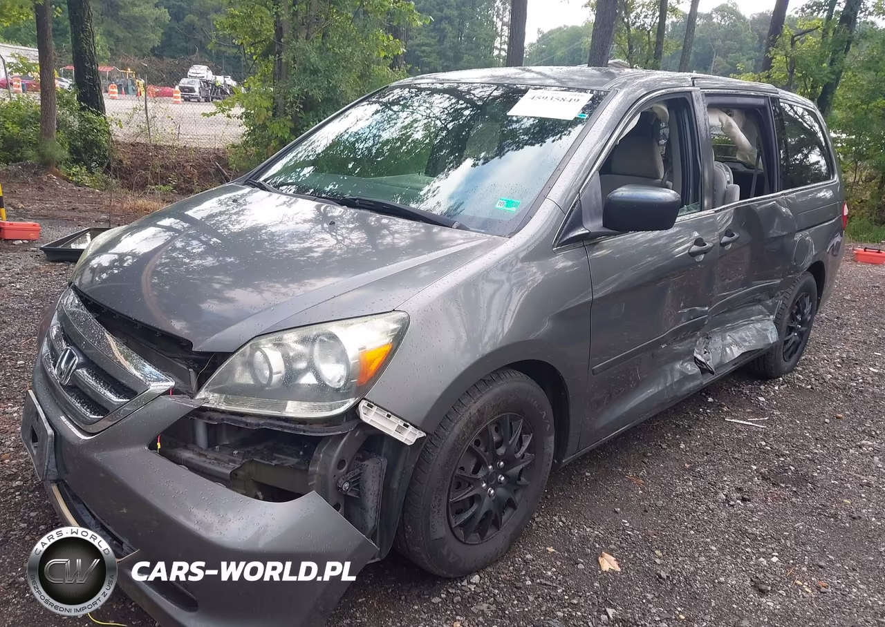2007 Honda Odyssey Lx VIN:5FNRL382X7B068422 - 2