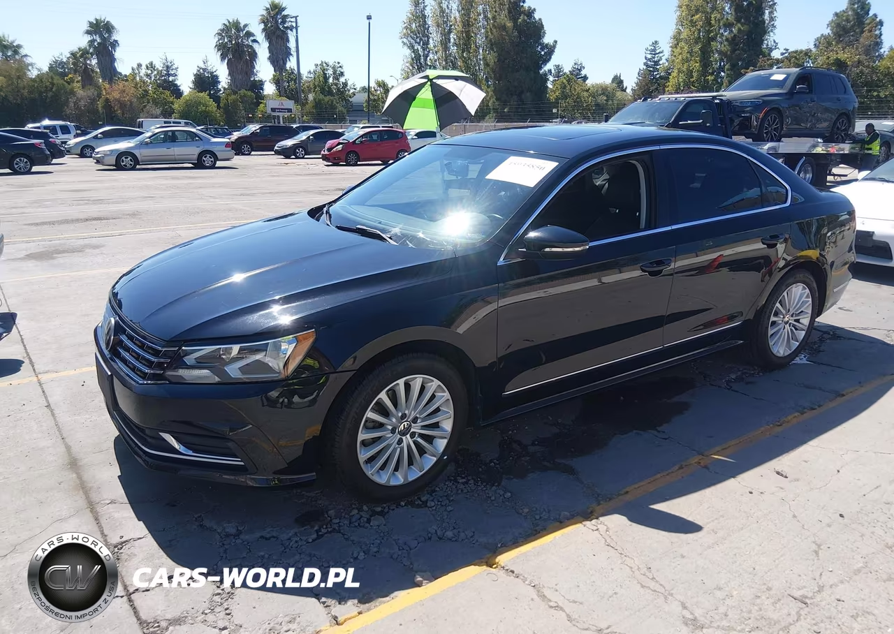 2017 Volkswagen Passat 1.8T Se VIN:1VWBT7A39HC017887 - 2