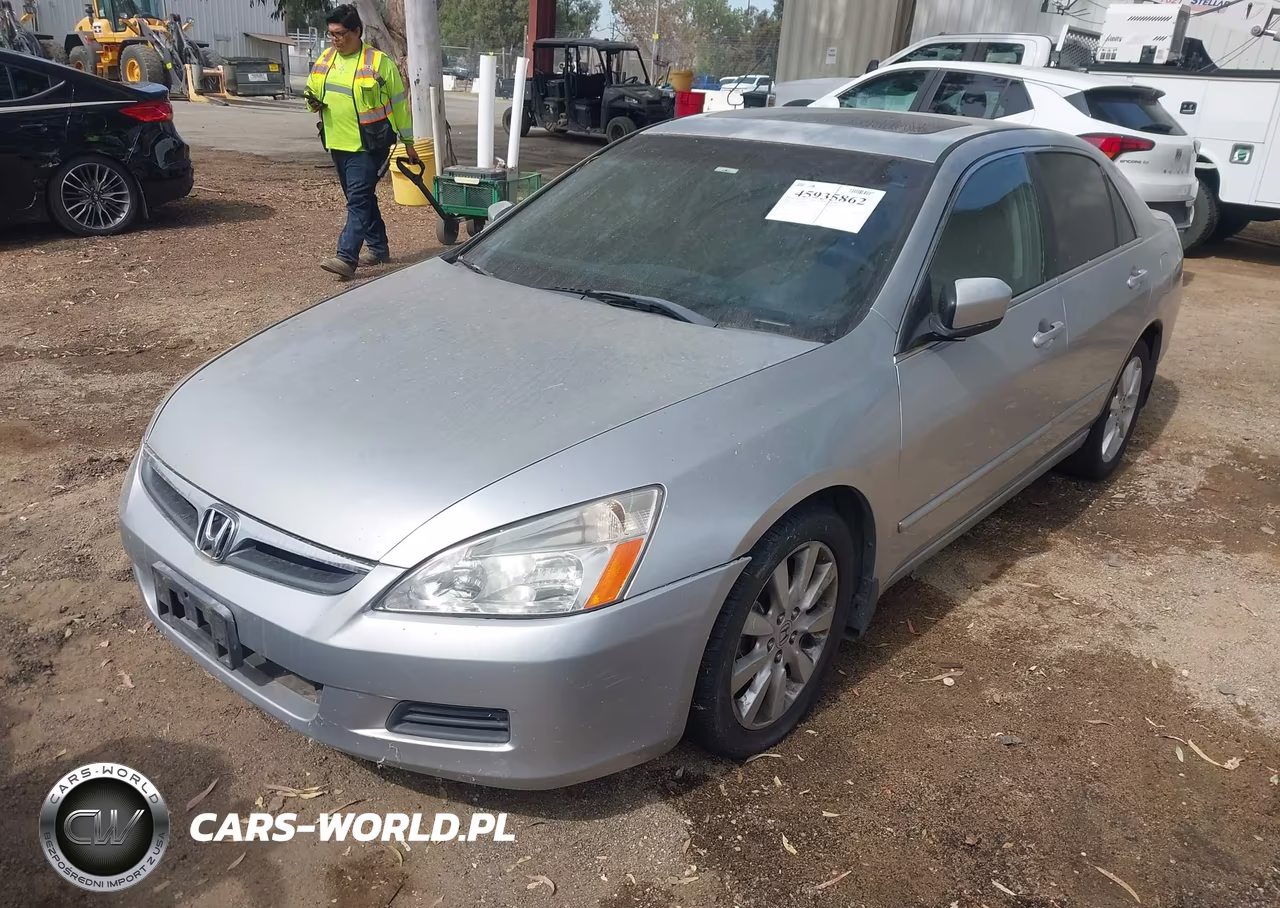 2007 Honda Accord 3.0 Ex VIN:1HGCM665X7A069677 - 2