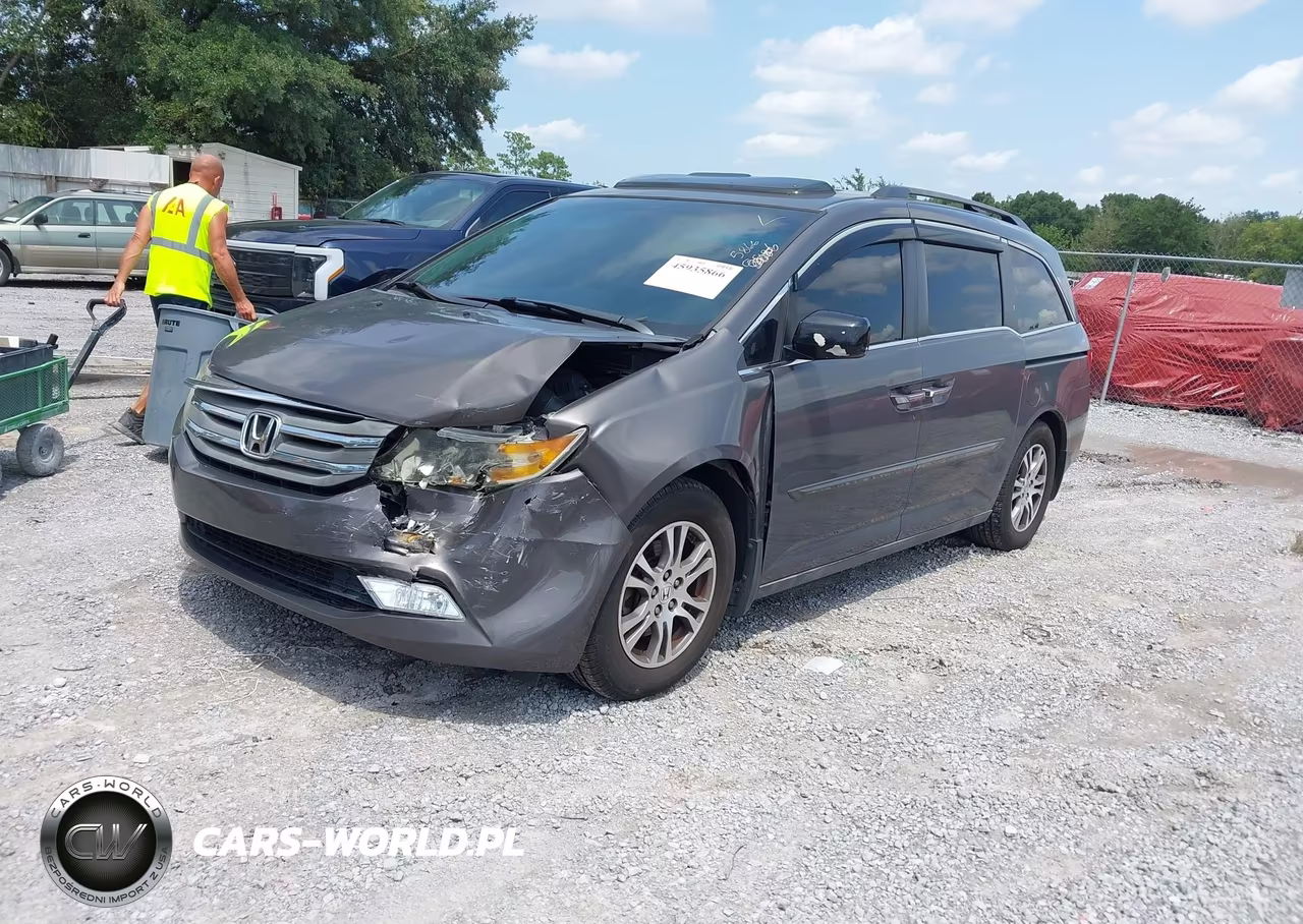 2012 Honda Odyssey Ex-L VIN:5FNRL5H68CB115262 - 2