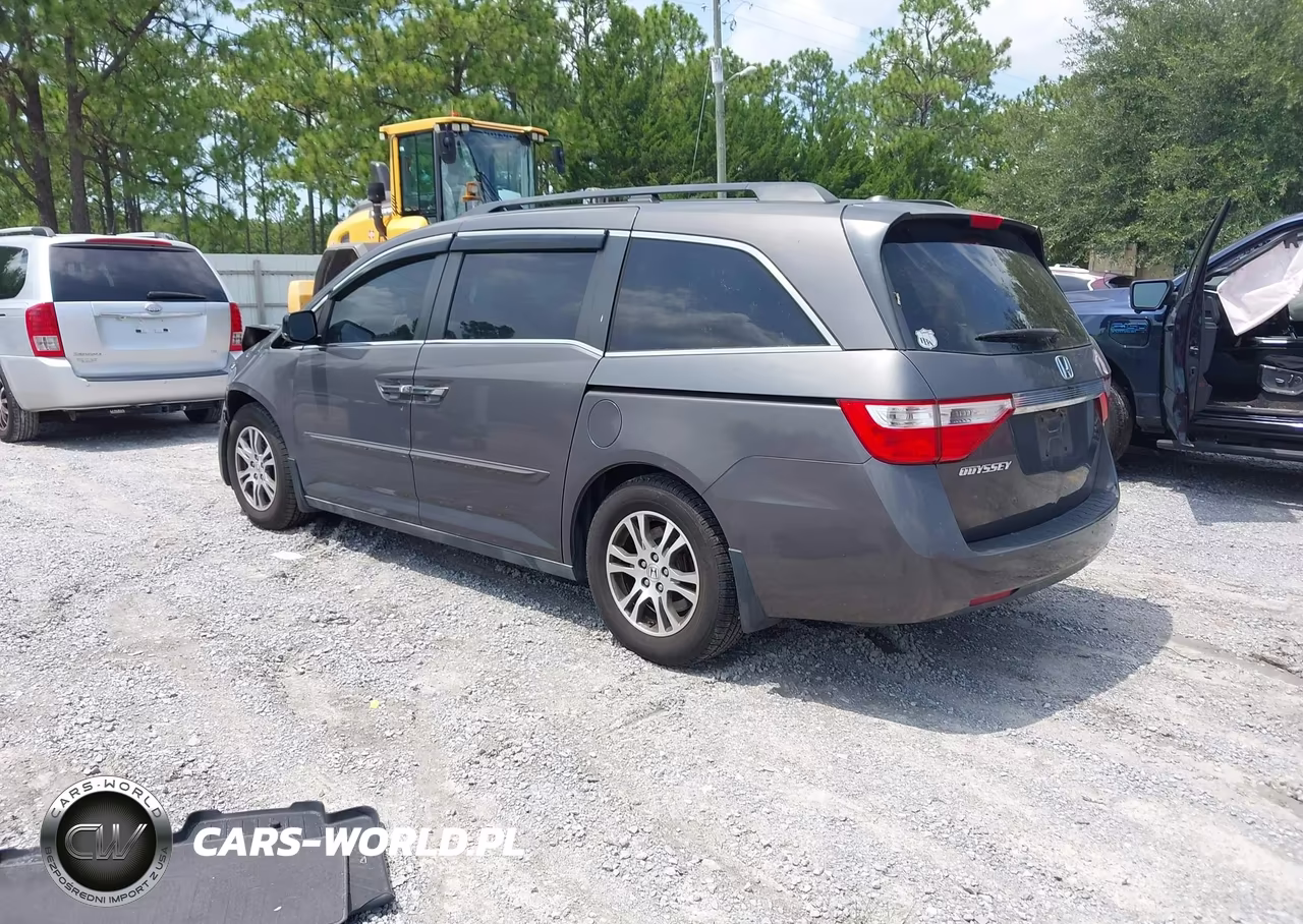 2012 Honda Odyssey Ex-L VIN:5FNRL5H68CB115262 - 3