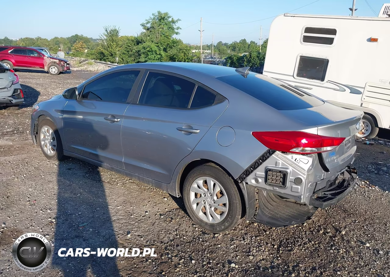 2017 Hyundai Elantra Se VIN:5NPD74LF7HH067021 - 3