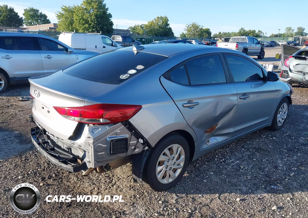 2017 Hyundai Elantra Se VIN:5NPD74LF7HH067021 - 4