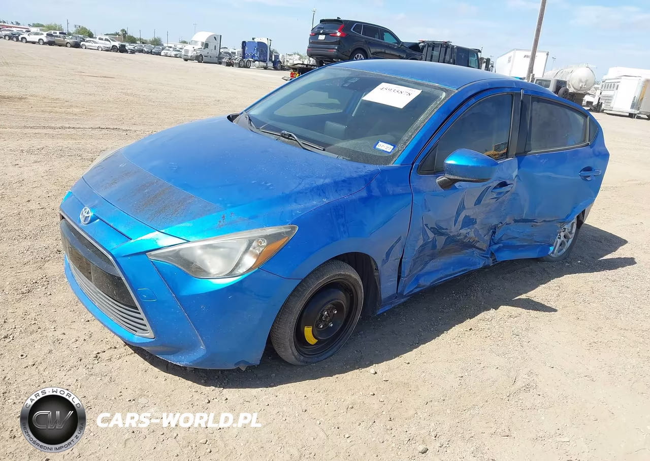2018 Toyota Yaris Ia VIN:3MYDLBYV7JY308277 - 2