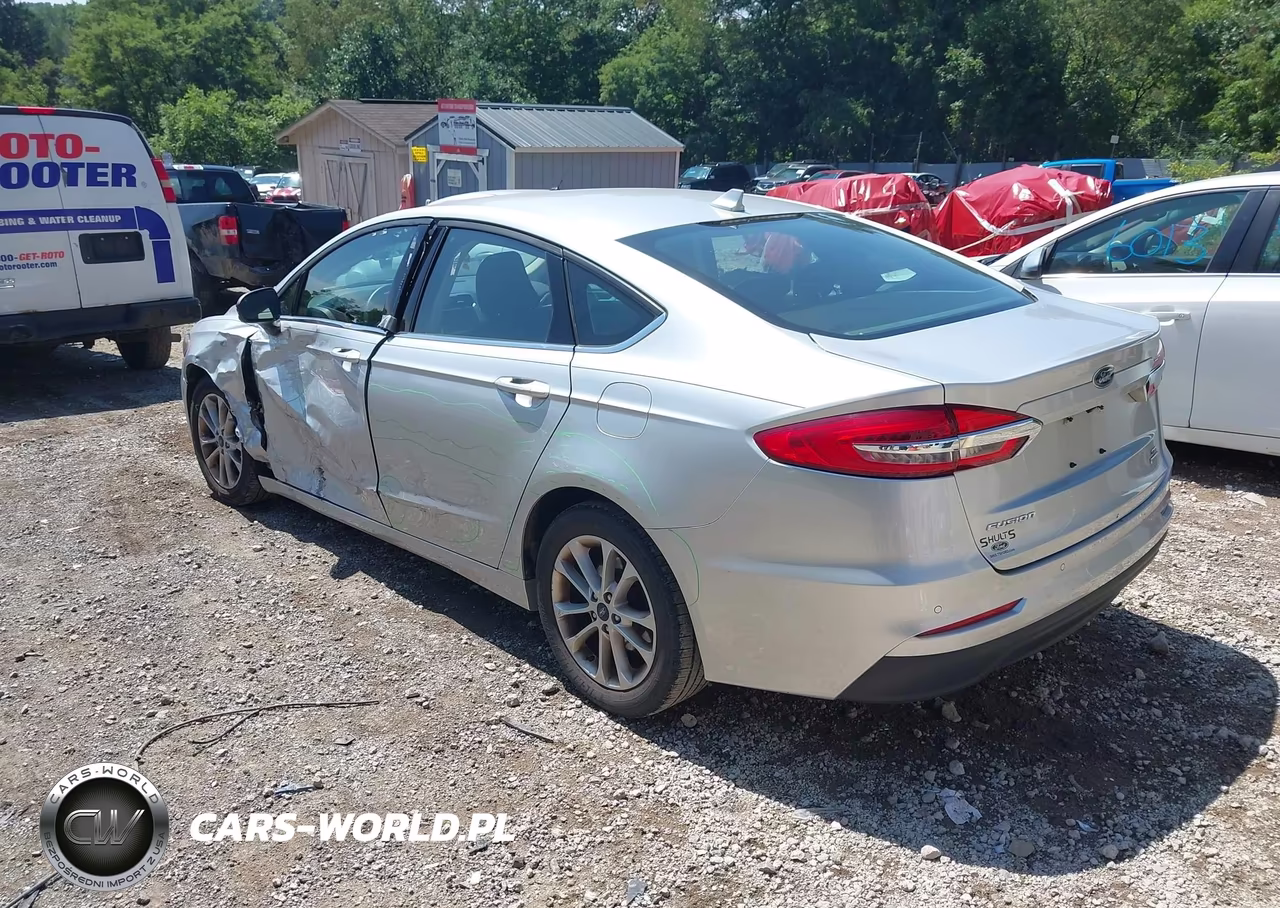 2019 Ford Fusion Se VIN:3FA6P0HD5KR230669 - 3