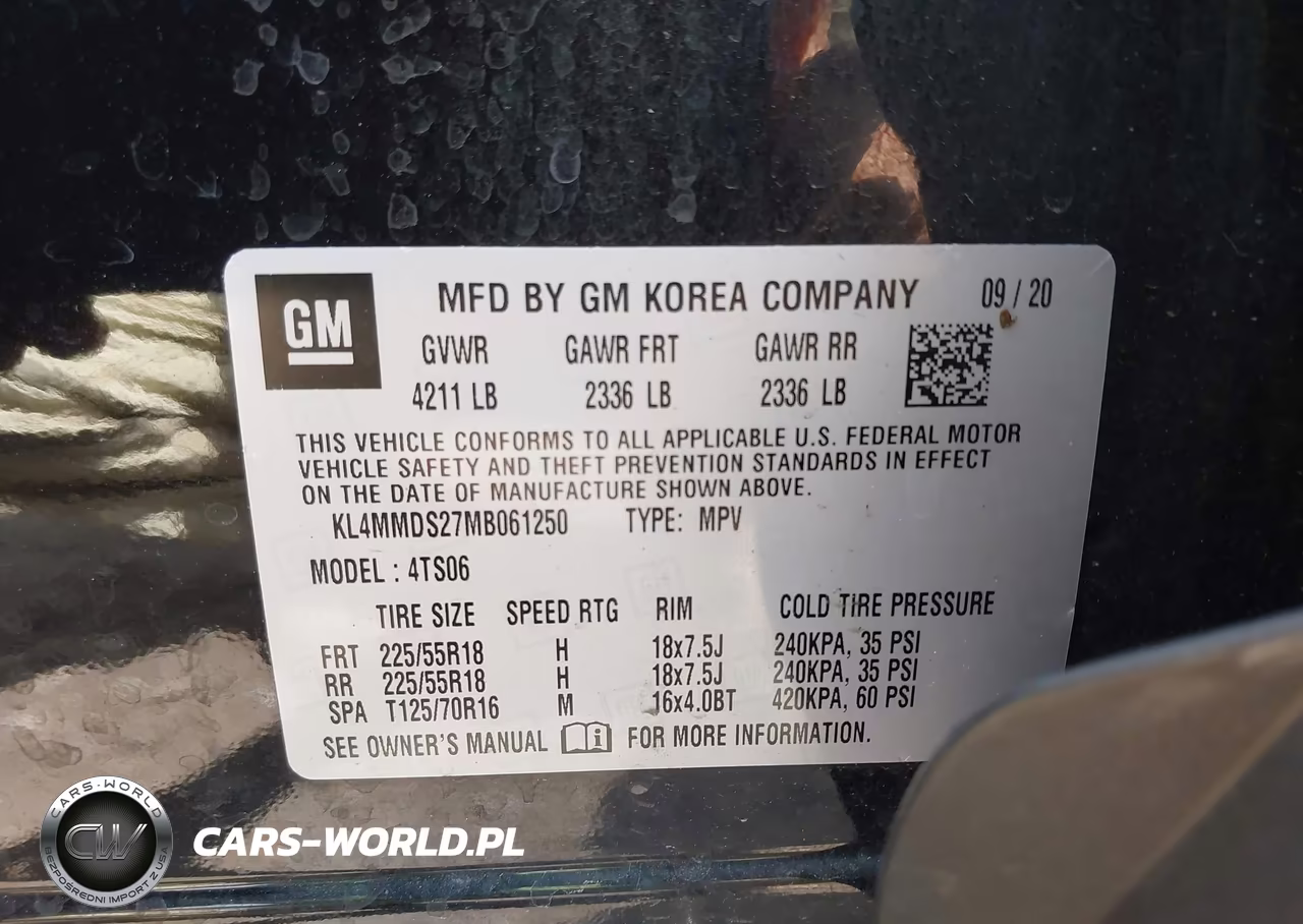 2021 Buick Encore Gx Fwd Select VIN:KL4MMDS27MB061250 - 9