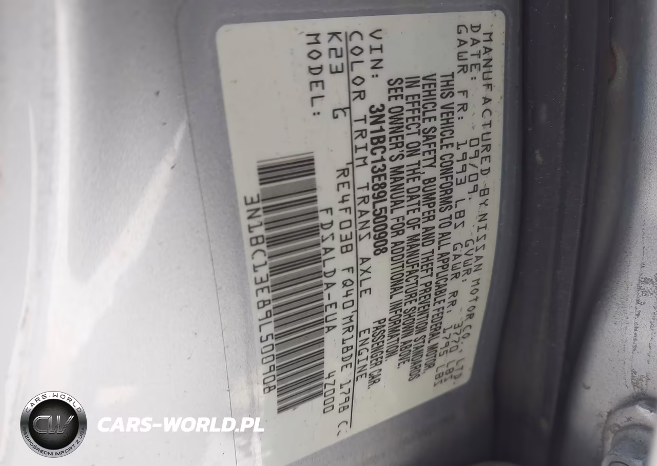 2009 Nissan Versa 1.8S VIN:3N1BC13E89L500908 - 9