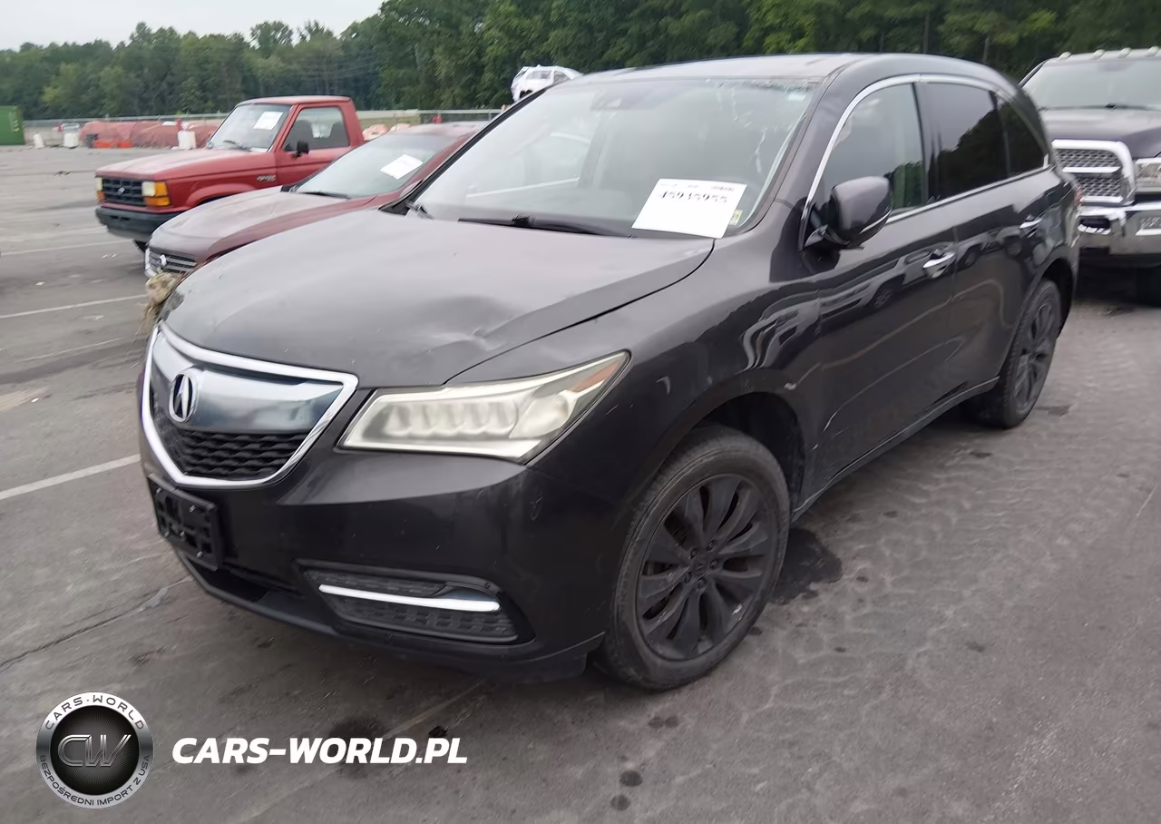 2016 Acura Mdx Technology Entertainment Packages-Technology, Entertainment Acurawatch Plus Packages VIN:5FRYD4H69GB001987 - 2