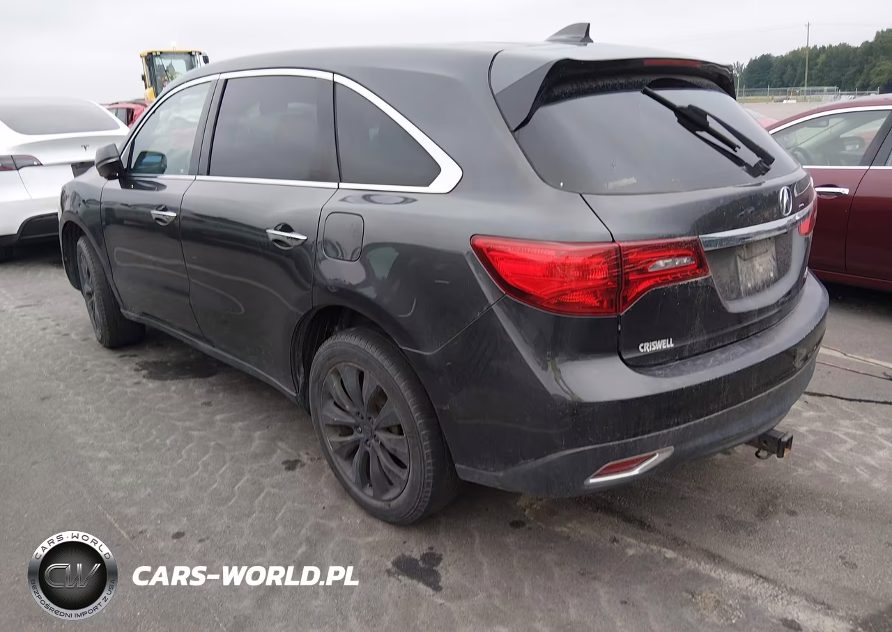 2016 Acura Mdx Technology Entertainment Packages-Technology, Entertainment Acurawatch Plus Packages VIN:5FRYD4H69GB001987 - 3
