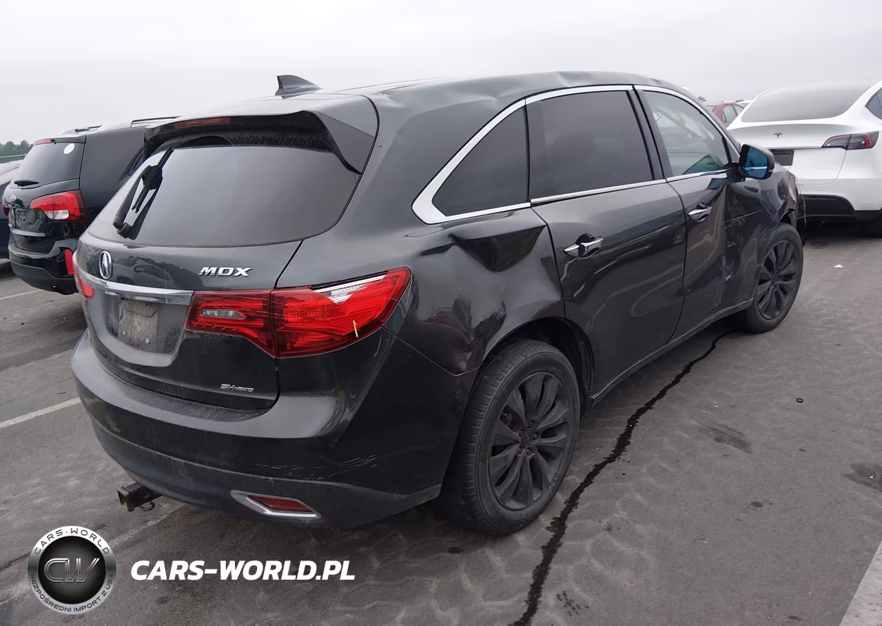 2016 Acura Mdx Technology Entertainment Packages-Technology, Entertainment Acurawatch Plus Packages VIN:5FRYD4H69GB001987 - 4