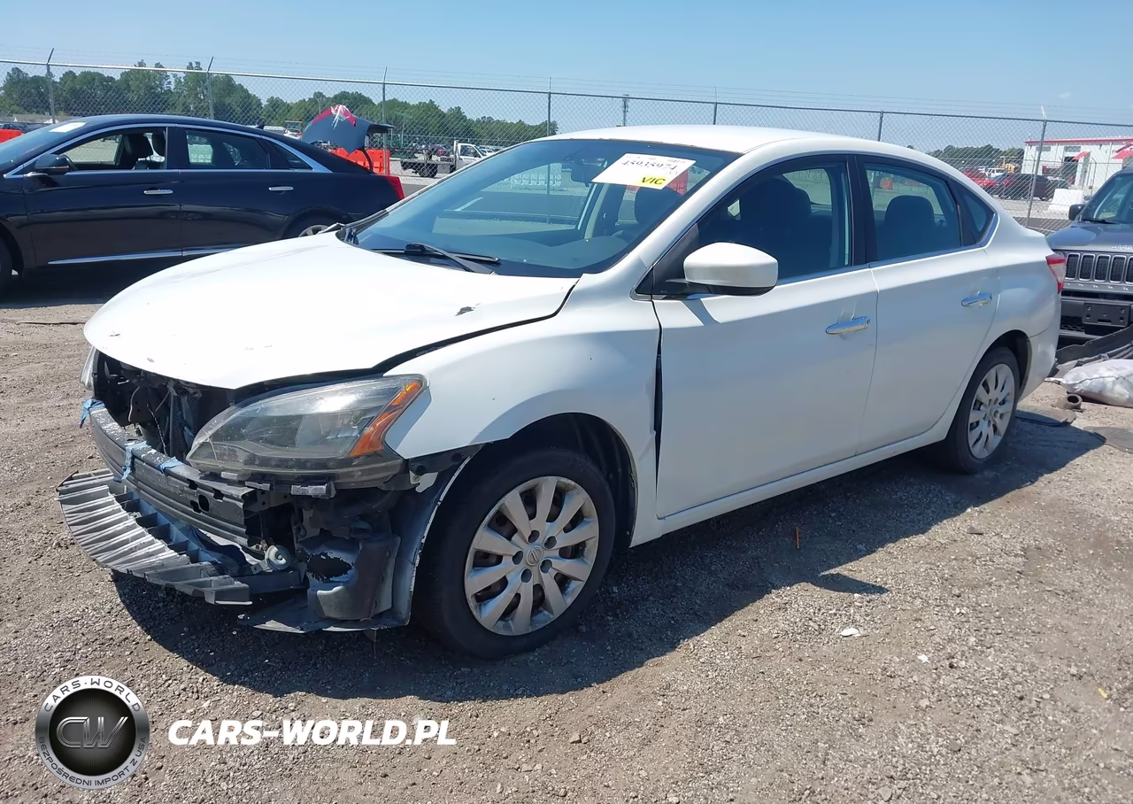 2014 Nissan Sentra Sv VIN:3N1AB7AP7EY331130 - 2