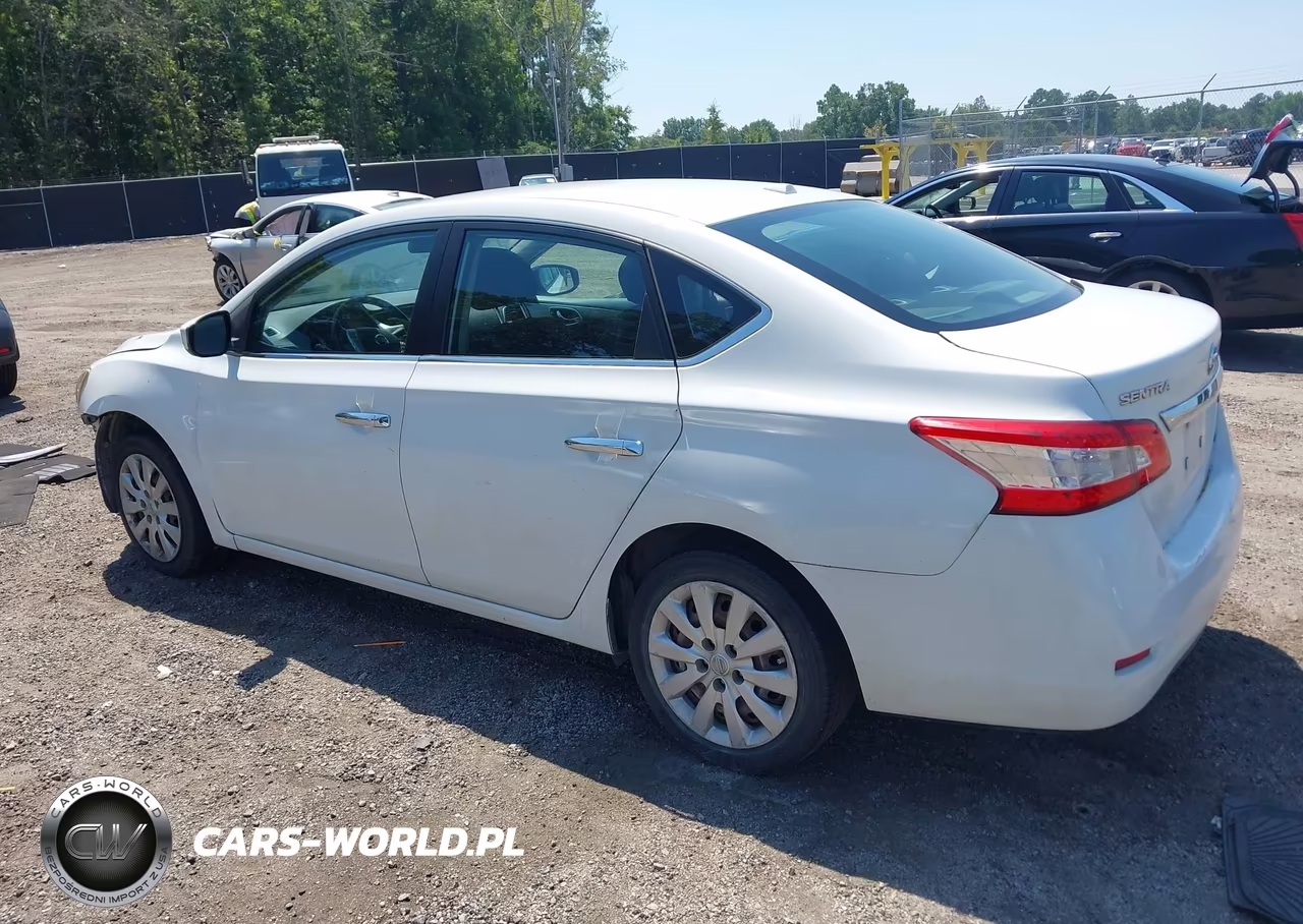 2014 Nissan Sentra Sv VIN:3N1AB7AP7EY331130 - 3